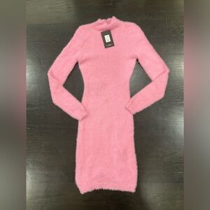 NWT FASHION NOVA BEVERLY HILLS BABE PINK DRESS